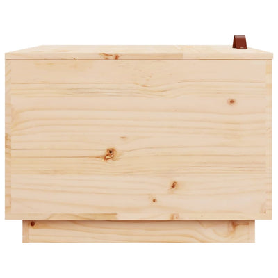 Storage Boxes with Lids 3 pcs Solid Wood Pine