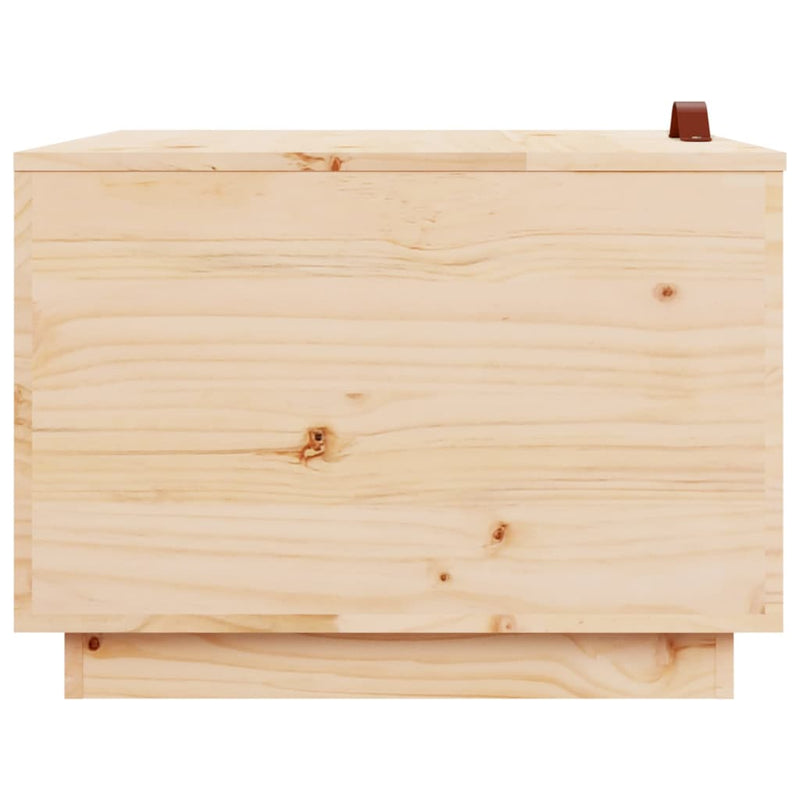 Storage Boxes with Lids 3 pcs Solid Wood Pine