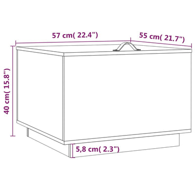 Storage Boxes with Lids 3 pcs Solid Wood Pine