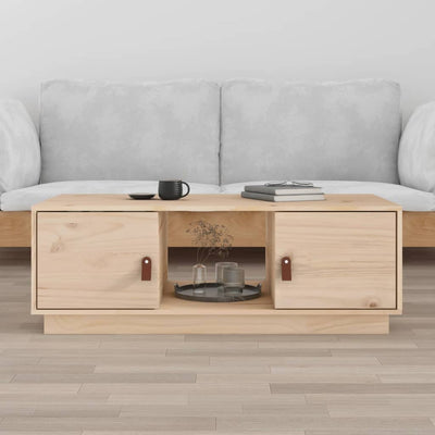 Coffee Table 100x50x35 cm Solid Wood Pine