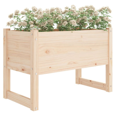 Planter 78x40x52 cm Solid Wood Pine