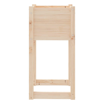 Planter 40x40x81 cm Solid Wood Pine