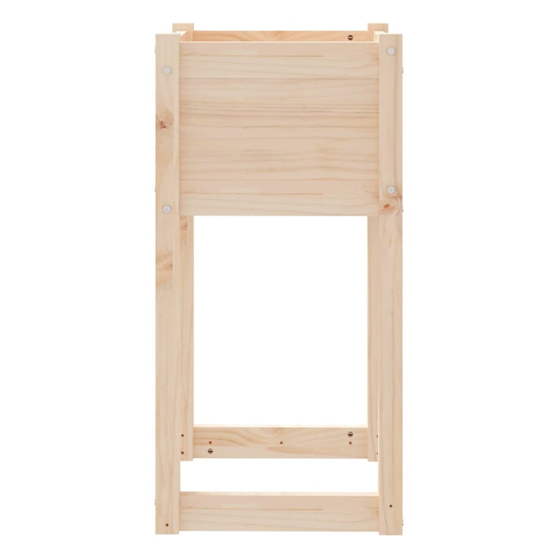 Planter 40x40x81 cm Solid Wood Pine