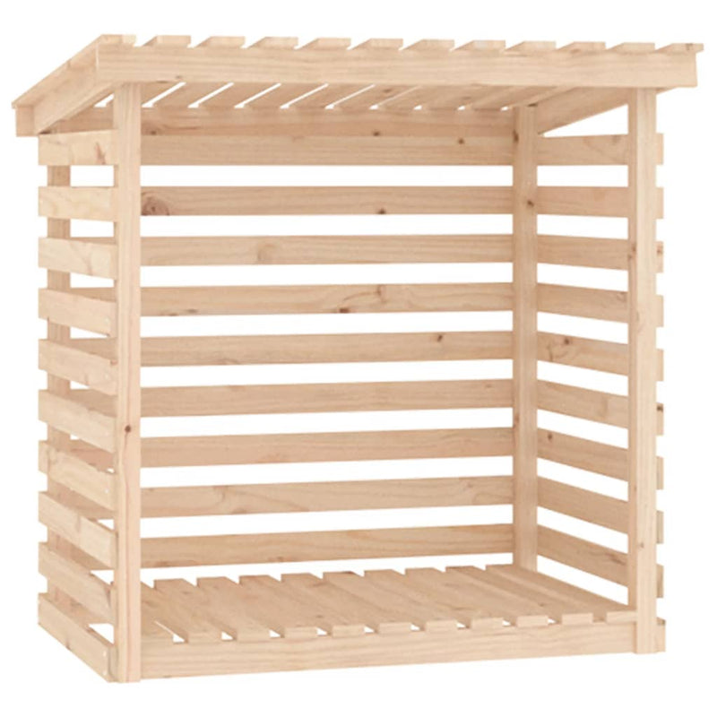 Firewood Rack 108x73x108 cm Solid Wood Pine