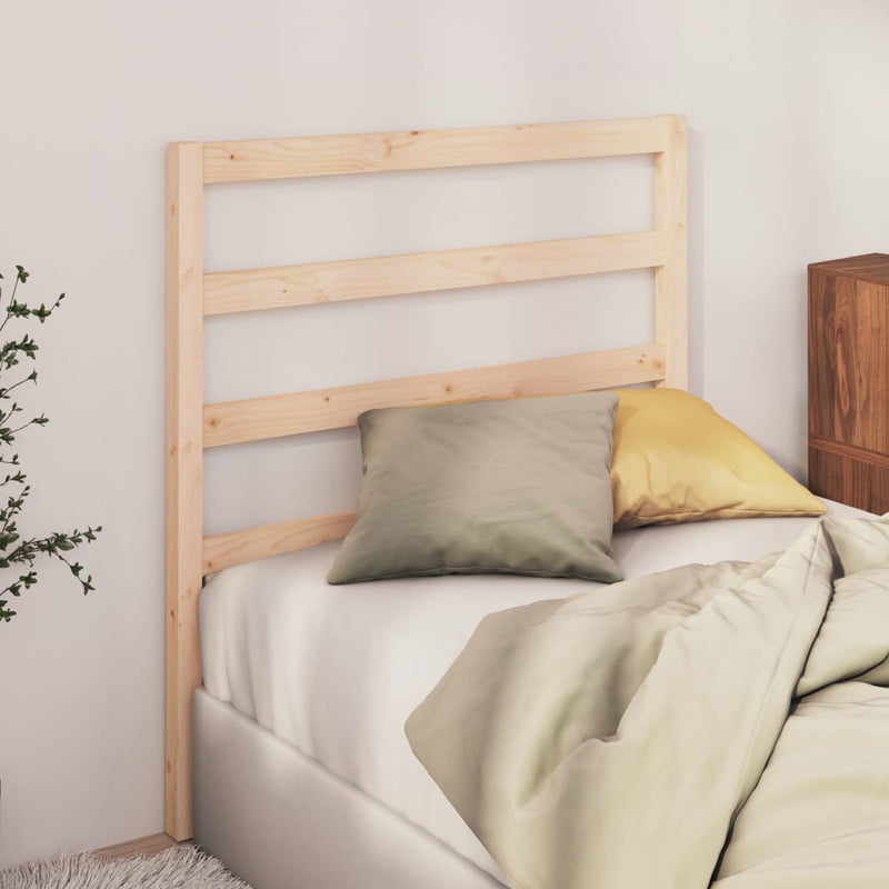 Bed Headboard 95 cm Solid Wood Pine