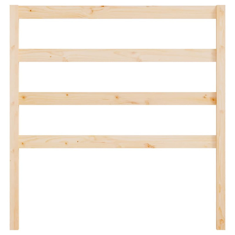 Bed Headboard 95 cm Solid Wood Pine