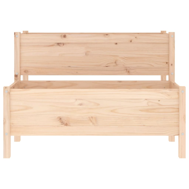 Planter 110x84x75 cm Solid Wood Pine