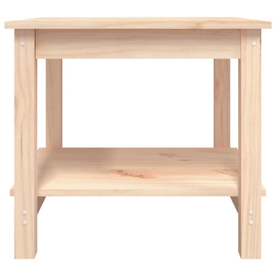Coffee Table 50x50x45 cm Solid Wood Pine
