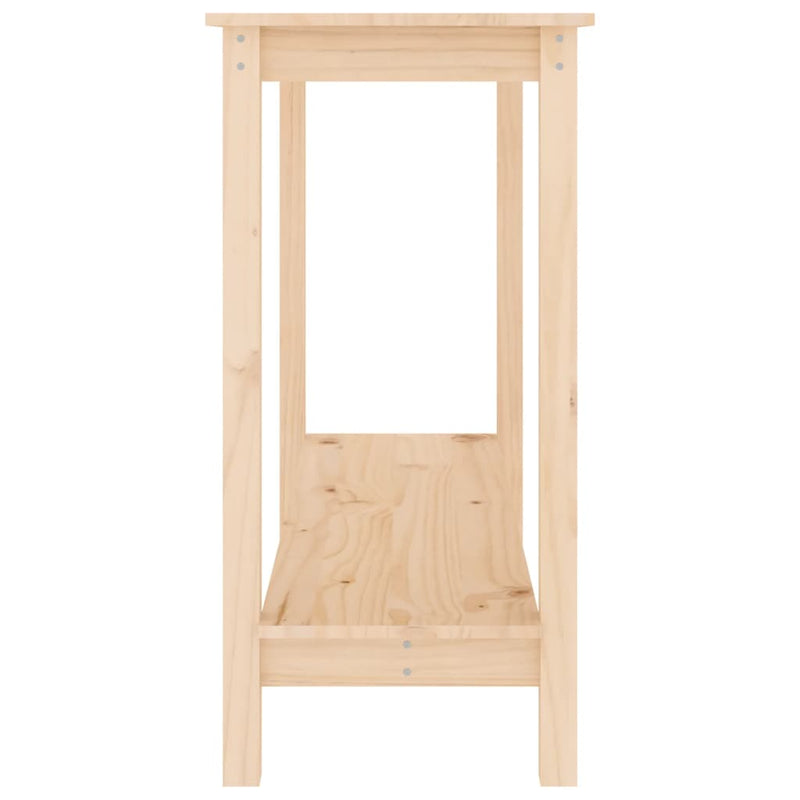 Console Table 110x40x80 cm Solid Wood Pine