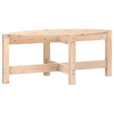 Coffee Table 87x48x35 cm Solid Wood Pine