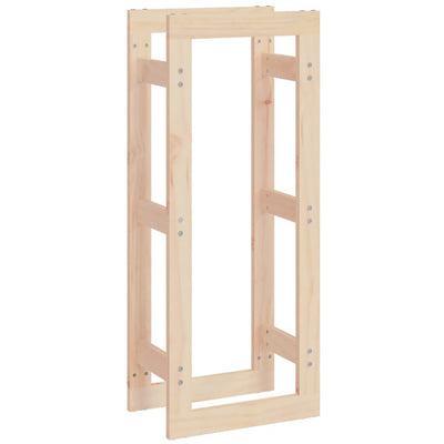 Firewood Rack 41x25x100 cm Solid Wood Pine