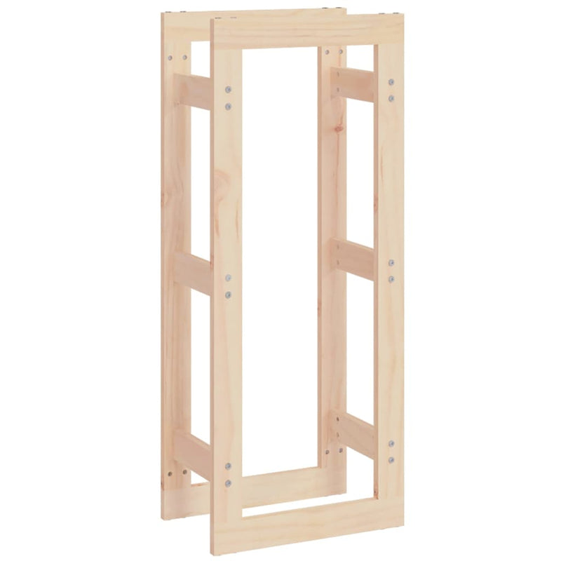 Firewood Rack 41x25x100 cm Solid Wood Pine