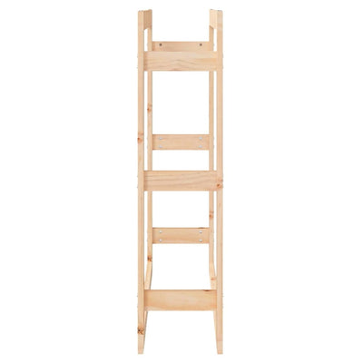 Firewood Rack 80x25x100 cm Solid Wood Pine