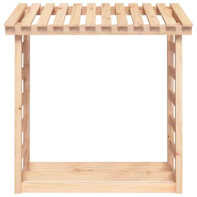 Firewood Rack 108x64.5x110 cm Solid Wood Pine