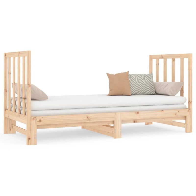 Pull-out Day Bed without Mattress 2x(90x190) cm