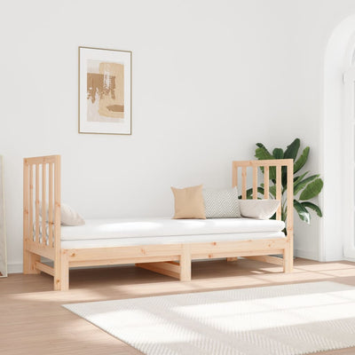 Pull-out Day Bed without Mattress 2x(90x190) cm