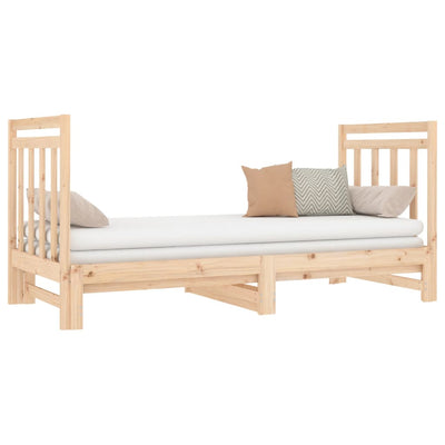 Pull-out Day Bed without Mattress 2x(90x190) cm