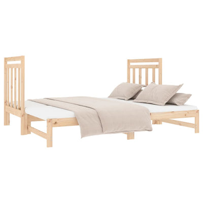 Pull-out Day Bed without Mattress 2x(90x190) cm