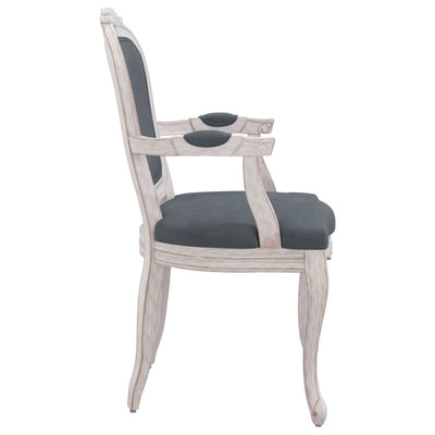 Dining Chairs 2 pcs Dark Grey 62x59.5x100.5 cm Velvet