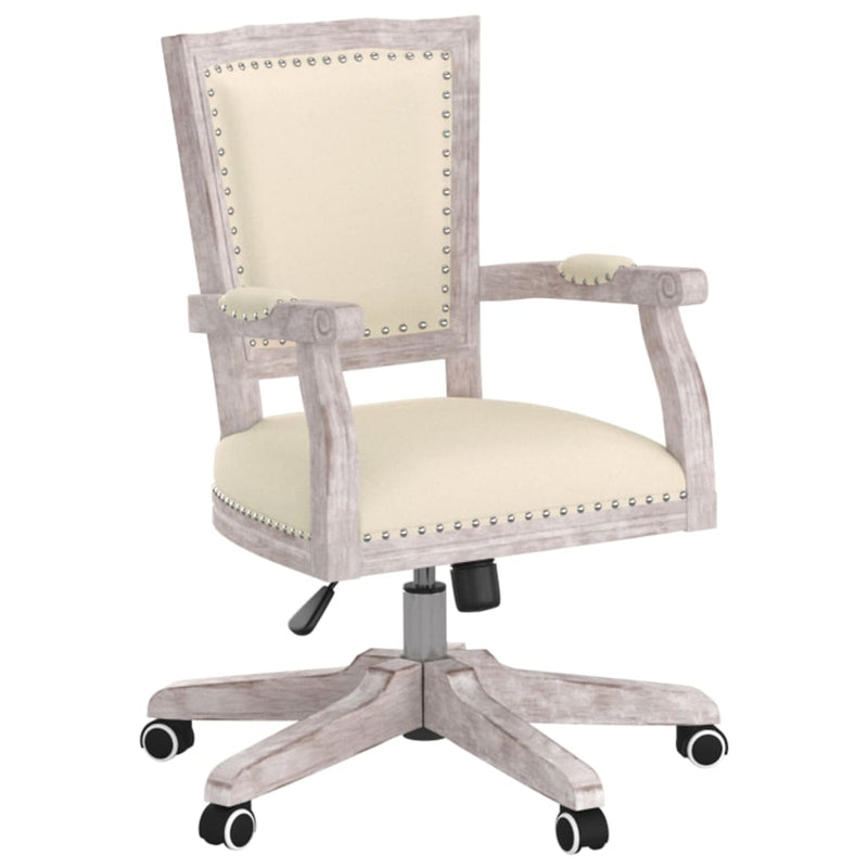 Swivel Office Chair Linen