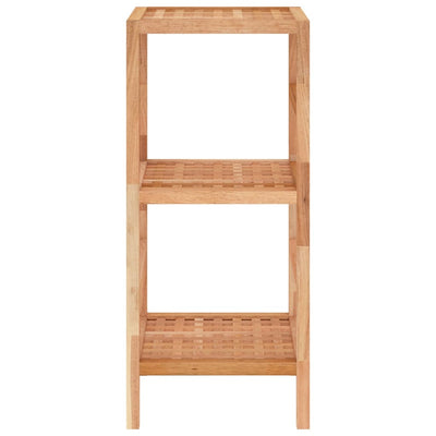 Bathroom Shelf 35.5x35.5x79 cm Solid Wood Walnut