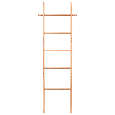 Towel Ladder 170 cm Solid Wood Walnut