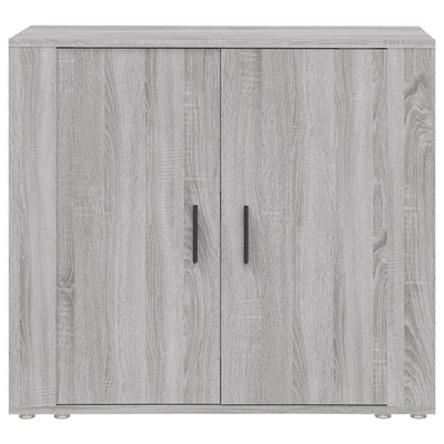 Sideboard Grey Sonoma 80x33x70 cm Engineered Wood