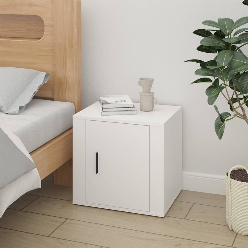 Bedside Cabinets 2 pcs White 50x39x47 cm