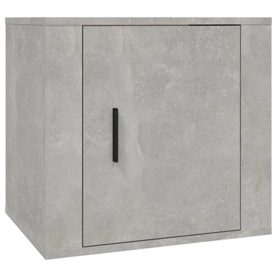 Bedside Cabinet Concrete Grey 50x39x47 cm