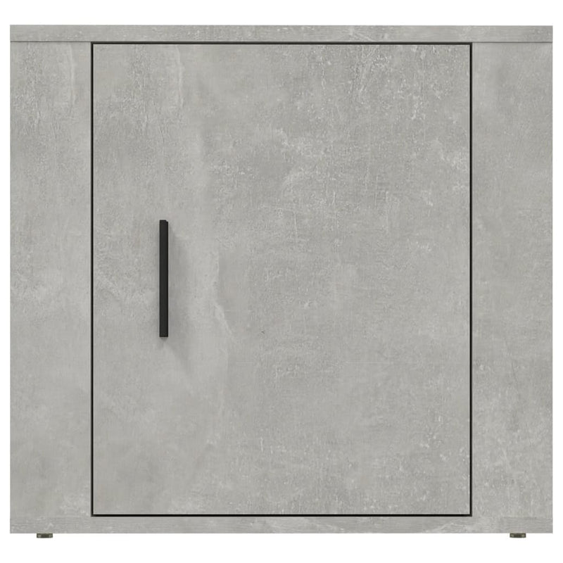 Bedside Cabinet Concrete Grey 50x39x47 cm