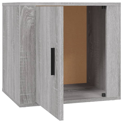 Bedside Cabinets 2 pcs Grey Sonoma 50x39x47 cm