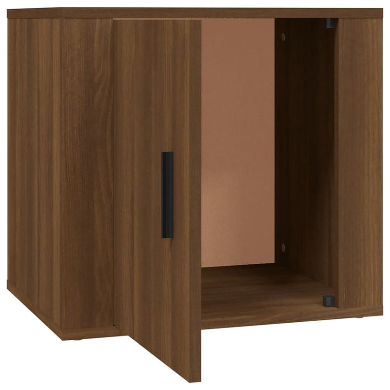 Bedside Cabinets 2 pcs Brown Oak 50x39x47 cm