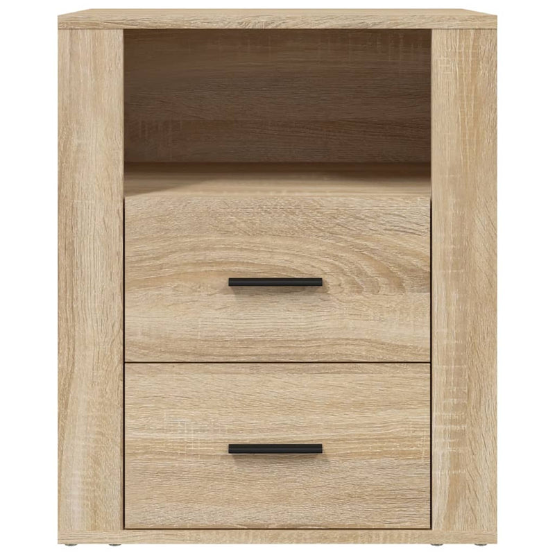 Bedside Cabinet Sonoma Oak 50x36x60 cm Engineered Wood