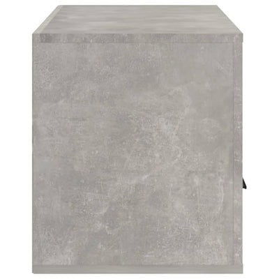 TV Cabinet Concrete Grey 100x35x40 cm Engineered Wood