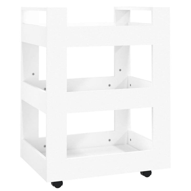 Kitchen Trolley White 60x45x80 cm Engineered Wood