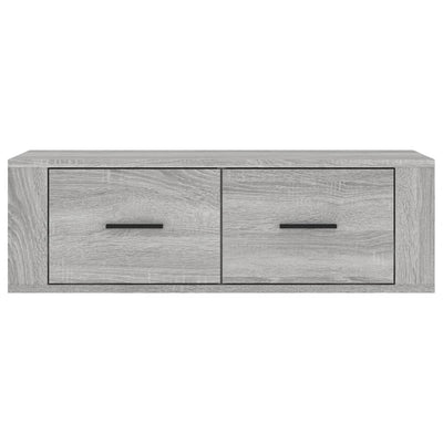 Hanging TV Cabinet Grey Sonoma 80x36x25 cm Engineered Wood