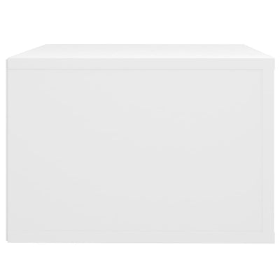 Wall-mounted Bedside Cabinets 2 pcs White 50x36x25 cm