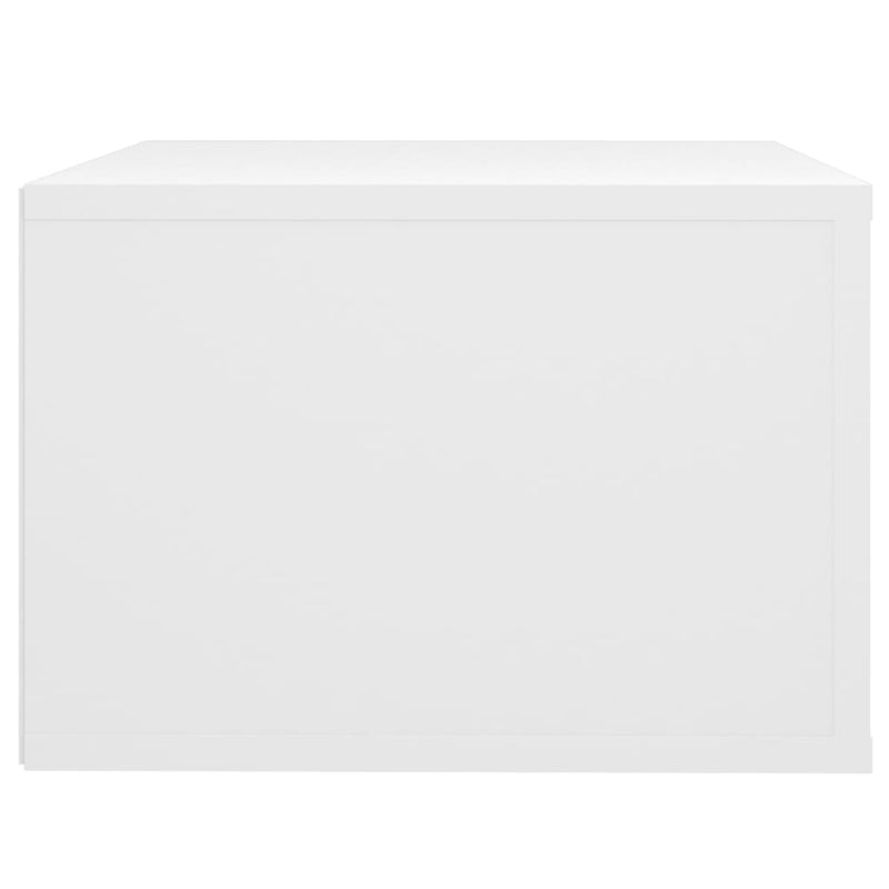 Wall-mounted Bedside Cabinets 2 pcs White 50x36x25 cm