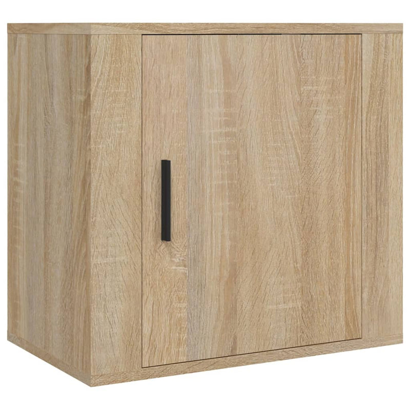 Wall-mounted Bedside Cabinet Sonoma Oak 50x30x47 cm