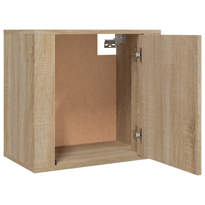 Wall-mounted Bedside Cabinet Sonoma Oak 50x30x47 cm