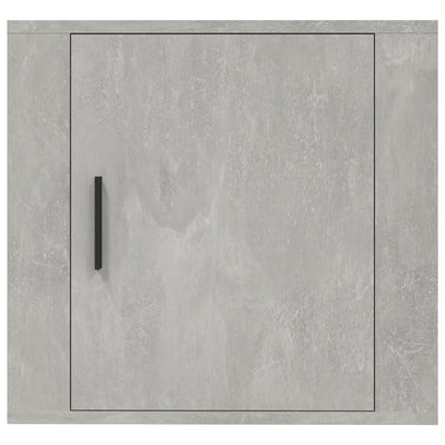 Wall-mounted Bedside Cabinet Concrete Grey 50x30x47 cm