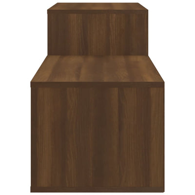 Shoe Cabinet Brown Oak 150x35x45 cm Engineered Wood