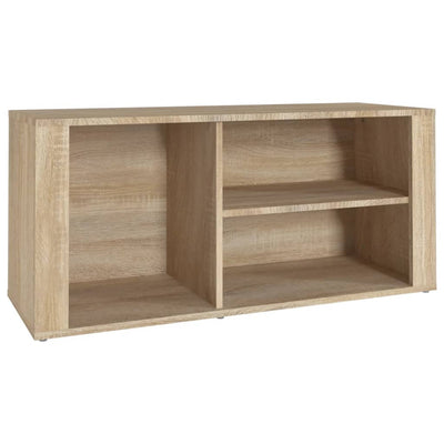 Shoe Cabinet Sonoma Oak 100x35x45 cm Engineered Wood