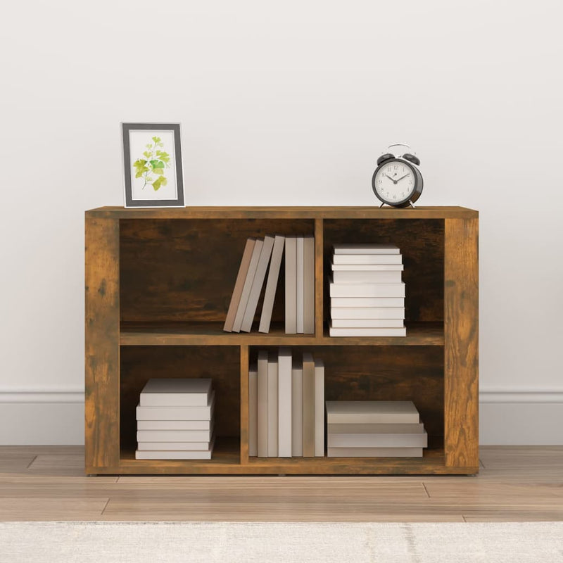 Sideboard Smoked Oak 80x30x54 cm Engineered Wood