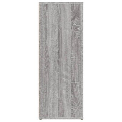 Sideboard Grey Sonoma 80x30x80 cm Engineered Wood