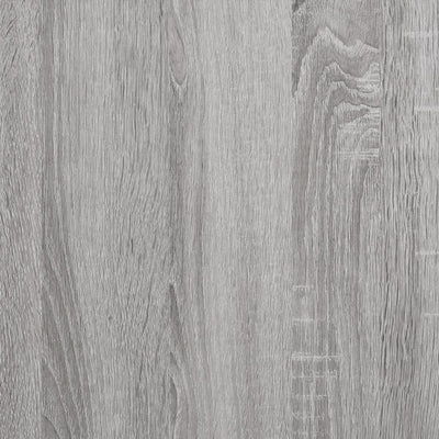 Sideboard Grey Sonoma 80x30x80 cm Engineered Wood