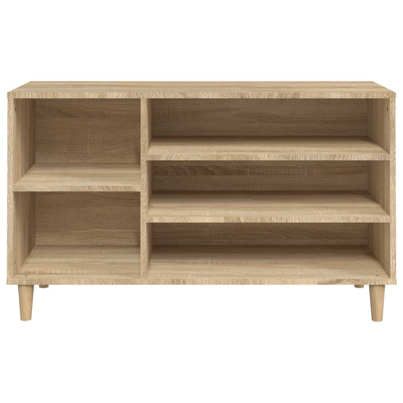 Shoe Cabinet Sonoma Oak 102x36x60 cm Engineered Wood