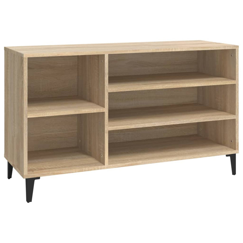 Shoe Cabinet Sonoma Oak 102x36x60 cm Engineered Wood