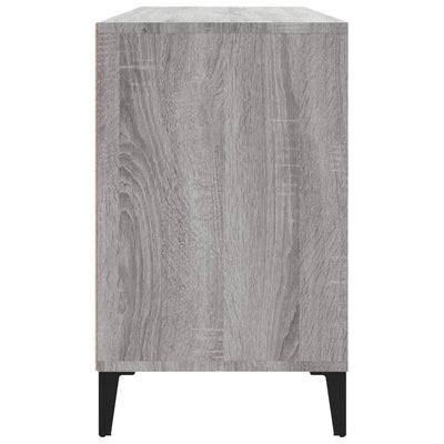 Shoe Cabinet Grey Sonoma 102x36x60 cm Engineered Wood