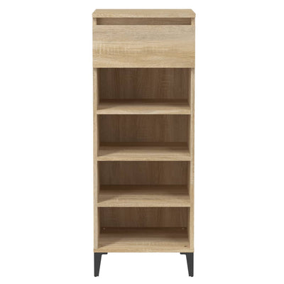 Shoe Rack Sonoma Oak 40x36x105 cm Engineered Wood